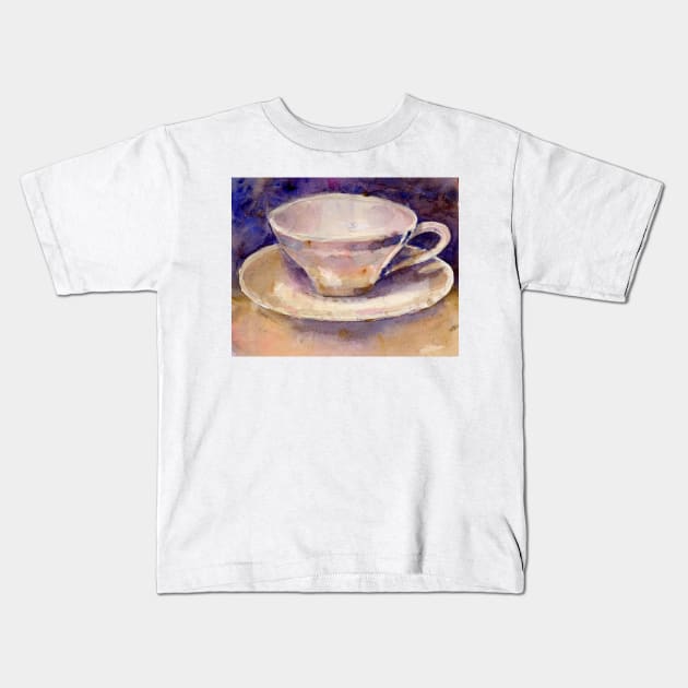 China Tea Cup - Kitchen - Resturant Kids T-Shirt by dfrdesign